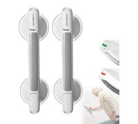 LORESJOY Maniglia Doccia Anziani, Maniglia Ventosa, Maniglione Doccia Anziani,Maniglia Doccia,Maniglione Bagno,Maniglia Doccia Anziani per Bagno con Ventosa (2PCS)
