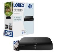 Lorex Fusion 4K - Videoregistratore digitale a 12 canali (8 cablati e 4 Wi-Fi) da 2 TB