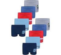 LOREZA ® 10 Boxer Ragazzi Bambino Intimo Mutande Ragazzo in Cotone (140-146 (10-11 Anni), Set da 10) Modello 5