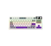 LORGAR KBP70TKLW, Wireless TKL Mechanical Gaming Keyboard Pro, Beige, EN Layout "LRG-KBP70TKLW-RT-US" (francobollo verde 0.8 lei)