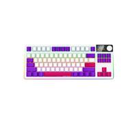 LORGAR KBP70TKLW, Wireless TKL Mechanical Gaming Keyboard Pro, bianco, un layout "LRG-KBP70TKLW-WH-US" (timbro verde 0,8 lei)