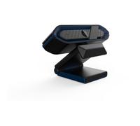 LORGAR Rapax 701 Streaming Webcam 2K 1080P/60fps messa a fuoco automatica con otturatore privacy, microfono integrato con cancellazione del rumore, USB-C Plug & Play, supporto universale, blu