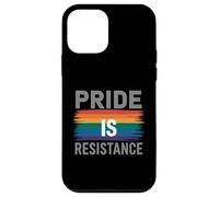 L'orgoglio è la resistenza messaggio arcobaleno Custodia per iPhone 12 mini