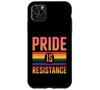 L'orgoglio è resistenza Empowerment Uguaglianza Libertà Custodia per iPhone 11 Pro Max