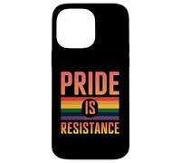 L'orgoglio è resistenza Empowerment Uguaglianza Libertà Custodia per iPhone 14 Pro Max