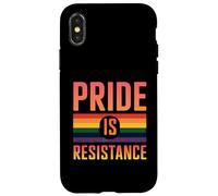 L'orgoglio è resistenza Empowerment Uguaglianza Libertà Custodia per iPhone X/XS