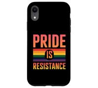 L'orgoglio è resistenza Empowerment Uguaglianza Libertà Custodia per iPhone XR