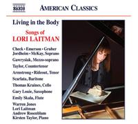 Lori Laitman Living in the Body: Songs of Lori Laitman (CD) Album