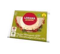 Loriana, La Piadina Romagnola IGP alla Riminese all'Olio EVO, Piadina tradizionale Romagnola, Con Farina di Grano Romagnolo e Olio Extra Vergine d'Oliva, Senza Olio di Palma, 350 grammi, 3 piadine