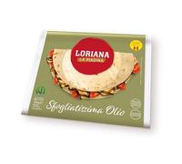 Loriana, La Piadina Sfogliatissima all'Olio d'Oliva, Piadina che si Arrotola Facilmente e non si Rompe, con Farina di Grano Romagnolo, senza Conservanti, Olio di Palma e OGM, 350 grammi, 3 Piadine