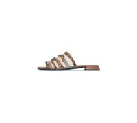Loriblu - Mules color nocciola in pelle con cristalli - - Shoes - Donna - Marrone - 39 EU