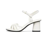 Loriblu - Sandalo in nappa con nodo e cinturino - - Shoes - Donna - Bianco - 38 EU