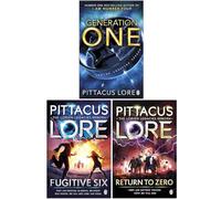 Lorien Legacies Reborn Series 3 Books Collection Set By Pittacus Lore (Fugitive Six, Return to Zero, Generation One)