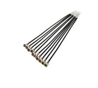 LoRier 10 Pz IPX IPEX U.FL Singola Testa Femmina Antenna Cavo di Estensione Connettore Tipo di Saldatura 1.13mm Treccia 5/10/15/20/30/50 CM (Size : 5CM)