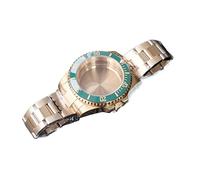 LORIER Cassa Dell'orologio NH35 NH36 Movimento Cristallo Zaffiro Orologio Accessori Parti PVD Oro Cassa Della Vigilanza, a9, misura unica