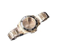 LORIER Cassa Dell'orologio NH35 NH36 Movimento Cristallo Zaffiro Orologio Accessori Parti PVD Oro Cassa Della Vigilanza, A4, misura unica