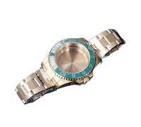 LORIER Cassa Dell'orologio NH35 NH36 Movimento Cristallo Zaffiro Orologio Accessori Parti PVD Oro Cassa Della Vigilanza, A8., misura unica