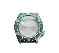 LORIER Cassa in acciaio inox SKX009 42mm per NH35 NH36 4R35/36 7S26 Movimento Cristallo Zaffiro Cricchetto 120clicks Lunetta in Ceramica 10ATM Cassa Dell'orologio, A6, misura unica