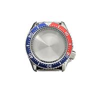 LORIER Cassa in acciaio inox SKX009 42mm per NH35 NH36 4R35/36 7S26 Movimento Cristallo Zaffiro Cricchetto 120clicks Lunetta in Ceramica 10ATM Cassa Dell'orologio, A10, misura unica