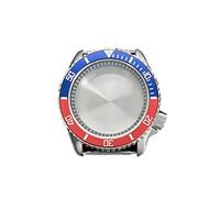 LORIER Cassa in acciaio inox SKX009 42mm per NH35 NH36 4R35/36 7S26 Movimento Cristallo Zaffiro Cricchetto 120clicks Lunetta in Ceramica 10ATM Cassa Dell'orologio, A4, misura unica