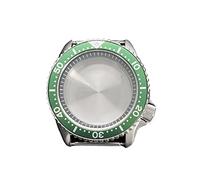 LORIER Cassa in acciaio inox SKX009 42mm per NH35 NH36 4R35/36 7S26 Movimento Cristallo Zaffiro Cricchetto 120clicks Lunetta in Ceramica 10ATM Cassa Dell'orologio, A7, misura unica