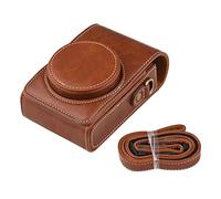 LORIER Cinturino in pelle sintetica in pelle sintetica for borsa for fotocamera portatile a 3 colori GR2 / GR3RX100 / II/III/IV/V/VI/VII / ZV1 Adatto for Ricoh adatto for Sony Borsa fotograf