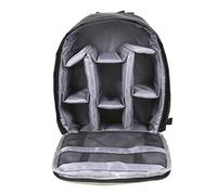 LORIER Digitale SLR Borsa for fotocamera Borsa for fotocamera for fotocamera for fotocamera impermeabile impermeabile multifunzionale Borsa fotografica (Color : Seize If Grey)