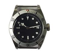 LORIER Guarda Giappone NH35 Movimento Automatico 41mm Cassa In Acciaio Inox Accessori Modificati da Uomo Vetro Minerale Lancette Luminose Cassa Dell'orologio, Taglia unica, misura unica