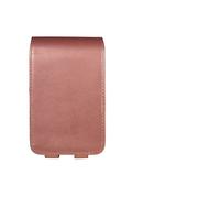 LORIER Paraping Fotocamera Istantanea Zaino Bagaglio Compatto Pu Cinsola Cinturino In Pelle Adatto For Fujifilm Adatto For Fuji Adattamento For Instax Mini Liplay Borsa fotografica (Color : Rose Gold