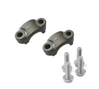 LoRier Universale 7/8 "22mm Leva Supporto Specchio Freno/Frizione Cilindro Maestro Morsetto Staffa di Copertura Sedile di Fissaggio M10 Bulloni Supporto di Base (Color : Grey B)