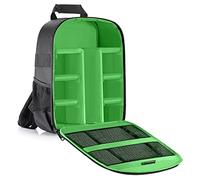 LORIER Zaino for la protezione impermeabile e antiurto della fotocamera, adatto for SLR/digitale SLR/batteria dell'obiettivo della fotocamera mirrorless Borsa fotografica (Color : Groen)