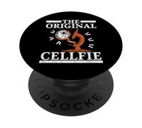 L'originale Cellfie Biologo Insegnante di Scienze Biologia Major PopSockets PopGrip Adesivo