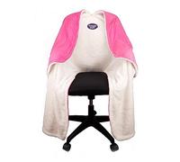 L'originale coperta per sedia da ufficio di SnuggleBack; accogliente e comoda sedia da ufficio si attacca per un comodo calore e mani libere. Rimani caldo in inverno o in estate. Fodera in pelliccia