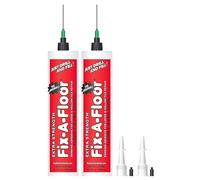 L'originale iniettore per micro siringa Fix-A-Floor per riparazione piastrelle sciolte e cave, confezione da 2. L'iniettore di micro siringa deve essere utilizzato solo in linee di malta inferiori a