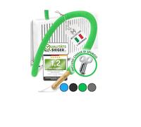 l'ORIGINALE Pulisci Termosifoni Lunga 115 cm I Spazzola per Pulire Termosifoni senza Graffi I Spazzola Pulizia Termosifoni con Copertura Lavabile I Spazzola per Radiatori per Tutti i Radiatori (Verde)