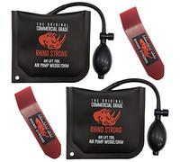 L'originale Rhino Strong Commercial Grade Air Wedge Bag 2.0 Pump Kit professionale di livellamento e strumento di allineamento borsa di spessore nella popolare dimensione media (confezione da 2).