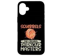 L'originale scoiattolo dei maestri del Parkour Custodia per iPhone 16 Plus