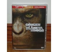 L'Origine Del Pianeta Delle Scimmie Blu-Ray+DVD Nuovo Sigillato Azione R2