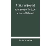 Loring W Batten A Critical And Exegetical Commentary On The B (Copertina rigida)