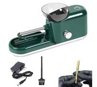Lorivu Automatic Roller, The ZA Machine, ZA Rolling Machine, Automatic Cigarette Rolling Machine, Portable Electric Grinder 8/6.5mm Tube, The Zamachine, The ZA Roller (Green 6.5mm)