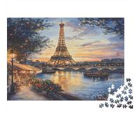 L'orizzonte di Parigi Rompicapo 1000 Pezzi In puzzle in Cartone Premium, Un Puzzles Per Giochi Di Puzzle Per Lo Sviluppo Cognitivo, Ideale Per Passatempo Per Anziani, Il Puzzle Più Ven