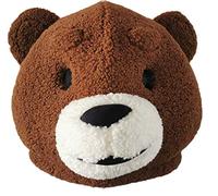 Lormaka Brown Bear Costume Orso Mascotte Testa Peluche Animale Maschera Adulto Halloween Natale Partito Dress