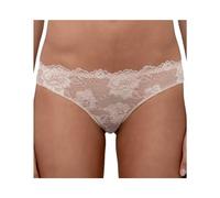 LORMAR 1 Pezzo Brasiliana Donna Prestige in Pizzo Elasticizzato, Noisette 2/S