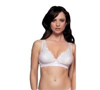 LORMAR 1 Pezzo di Reggiseno Senza Ferretto Vela Wing 403L Donna, Coppa Estraibile Bianco 2C
