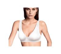 Lormar Reggiseno senza ferretto Vela 1944 in biocotone Coppa B S Bianco
