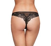LORMAR Brasiliana Saten Donna in Pizzo Frastagliato e Tulle