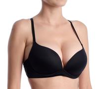 LORMAR Desiderio Reggiseno Senza Ferretto con Push-UP Colore Nero TG 3B