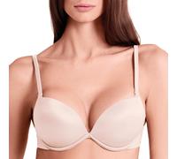 LORMAR Extra Double Reggiseno Donna Super Push Up a Fascia con Ferretto (Coppa B