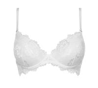 LORMAR Prestige Reggiseno Donna Push up Balconcino in Pizzo con Ferretto (Coppa