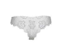 LORMAR Prestige Slip Brasiliana in Pizzo Colore Bianco TG 3